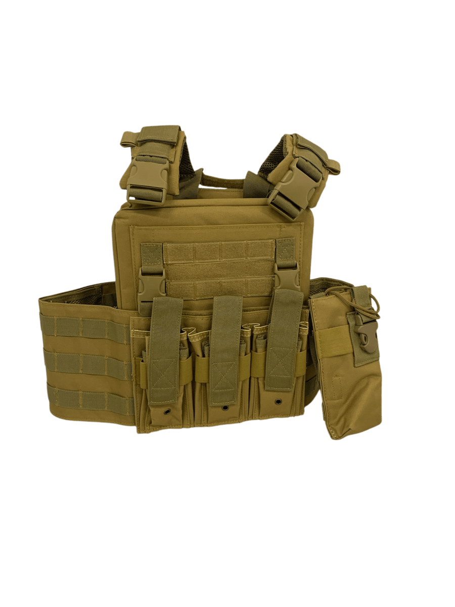 Combat-ready tactical vest for gel blaster and military simulation - Tactical Edge Hobbies