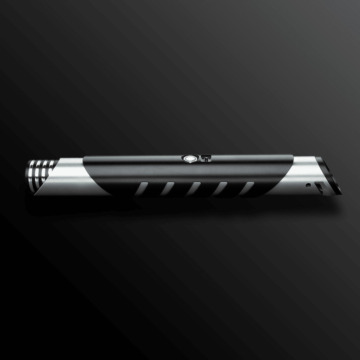 Forge Light Saber glowing brightly in a dark environment - Battle Sabers