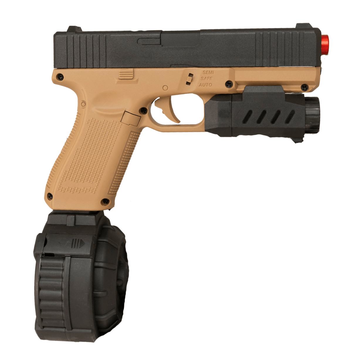 G19 Gen 5 AEG Gel Blaster with Stick and Drum Mag