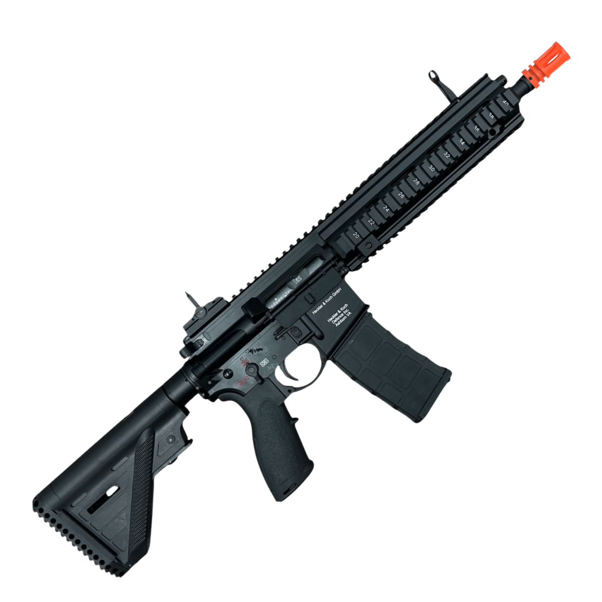 Golden Eagle HK416A5 Gas Blowback (GBBR) Gel Blaster Rifle - Black