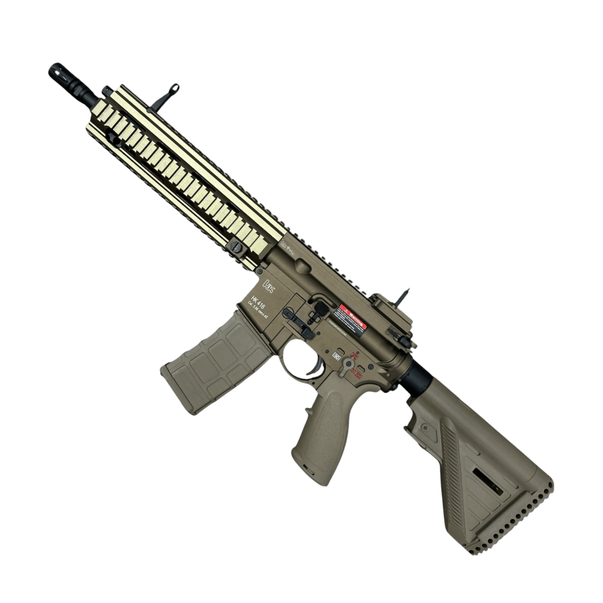 Golden Eagle HK416A5 Gas Blowback (GBBR) Gel Blaster Rifle - Tan