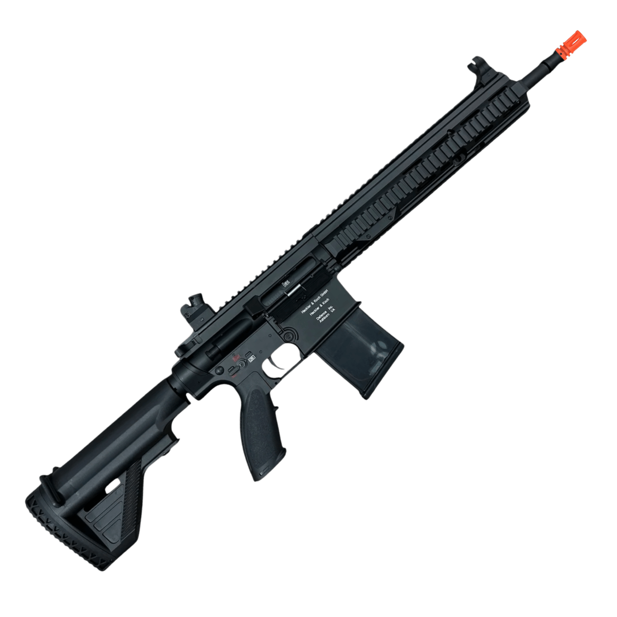 Golden Eagle HK417D Gel Blaster AEG Rifle w/12” Handguard - Black