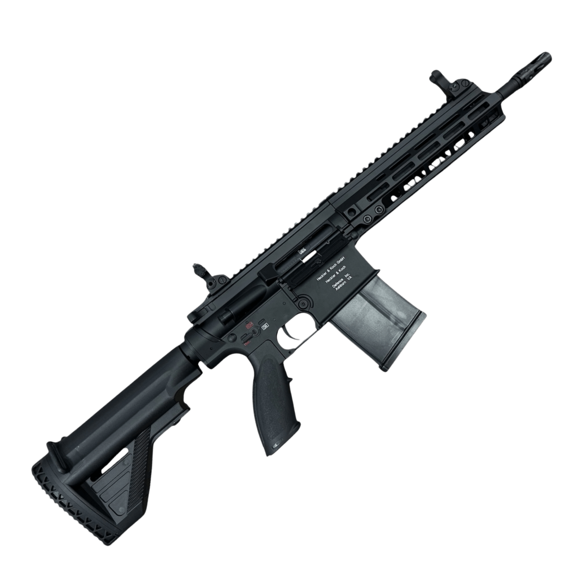 Golden Eagle HK417D Gel Blaster AEG Rifle w/9” Handguard - Black