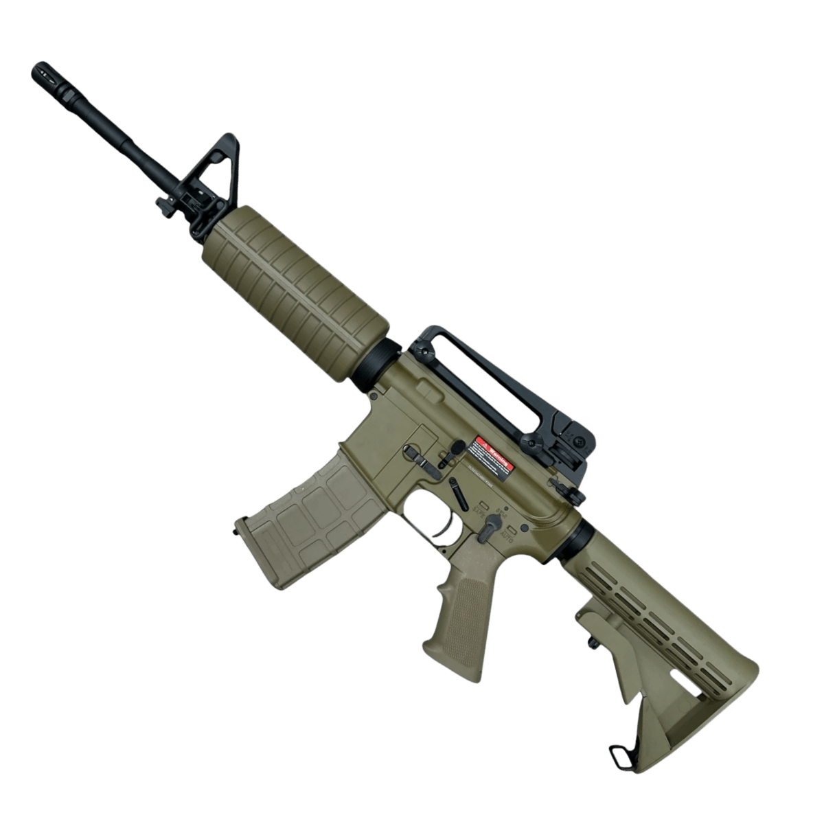 Golden Eagle M4A1 CAR 15 Gas Blowback Rifle (GBBR) Gel Blaster - Tan