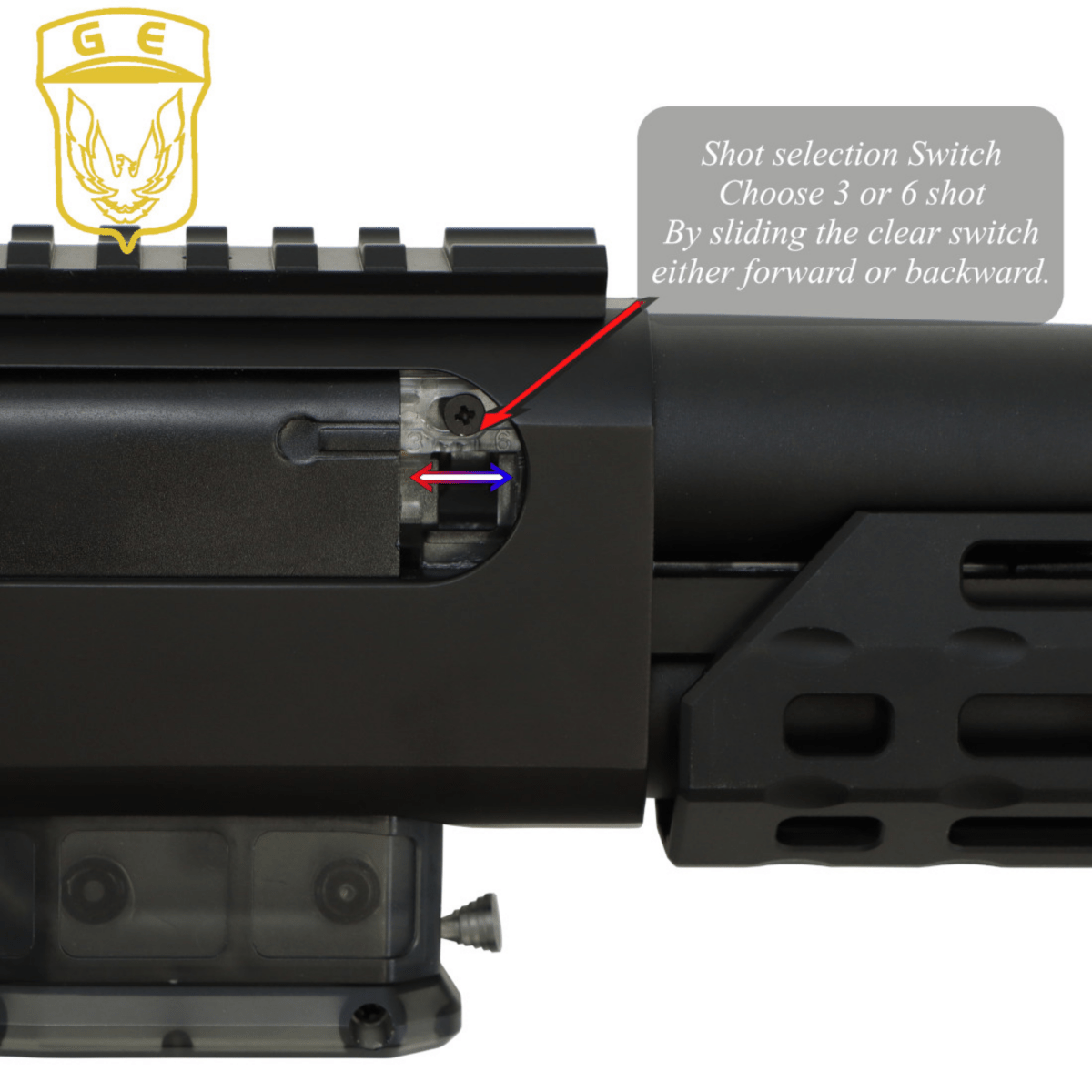 Golden Eagle M870 Real Wood Gas Shotgun Blaster - Tactical Edge Hobbies