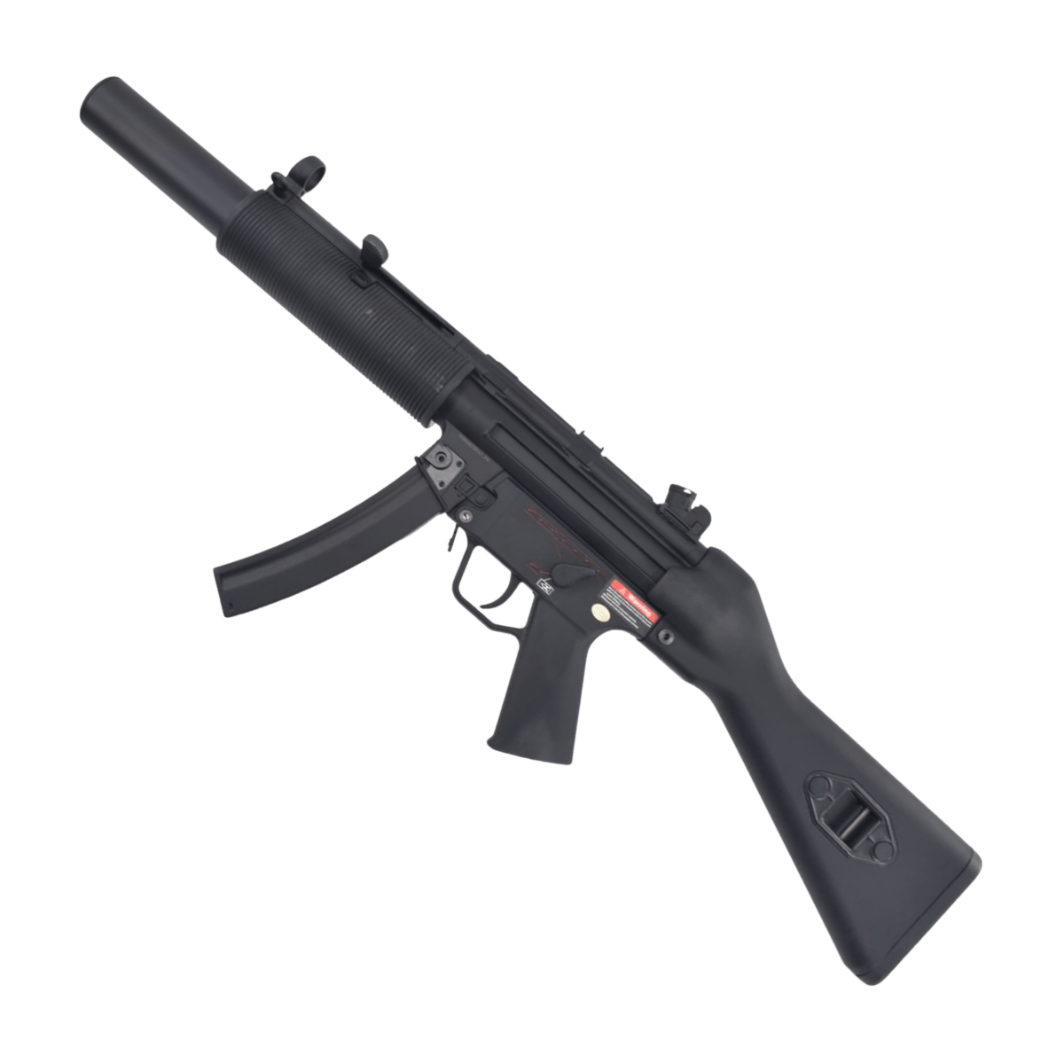 Golden Eagle MP5 SD2 AEG Suppressed SMG Gel Blaster