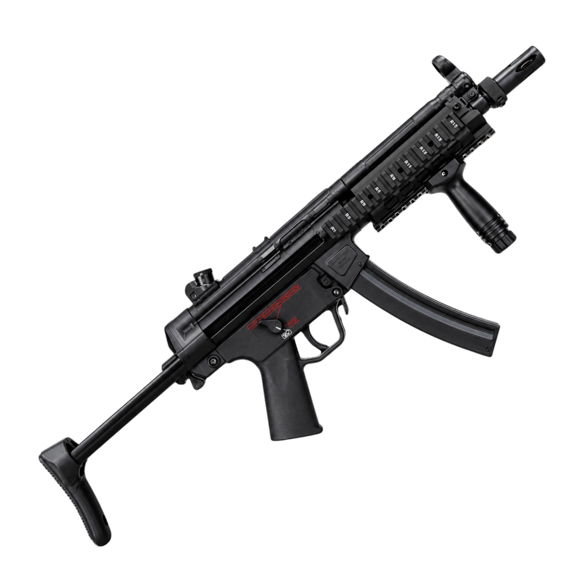 Golden Eagle MP5 SWAT RAS A3 AEG SMG Gel Blaster