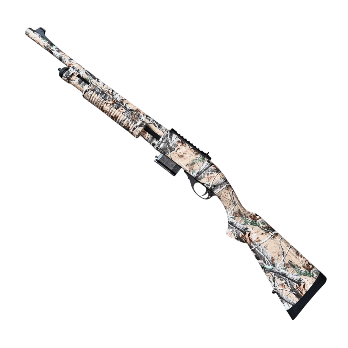 Type 870 Camo gas powered railed shotgun gel blaster by Golden Eagle - Tactical Edge Hobbies