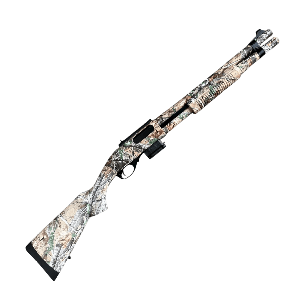 Golden Eagle Type 870 Camo V2 railed gas powered shotgun gel blaster - Tactical Edge Hobbies