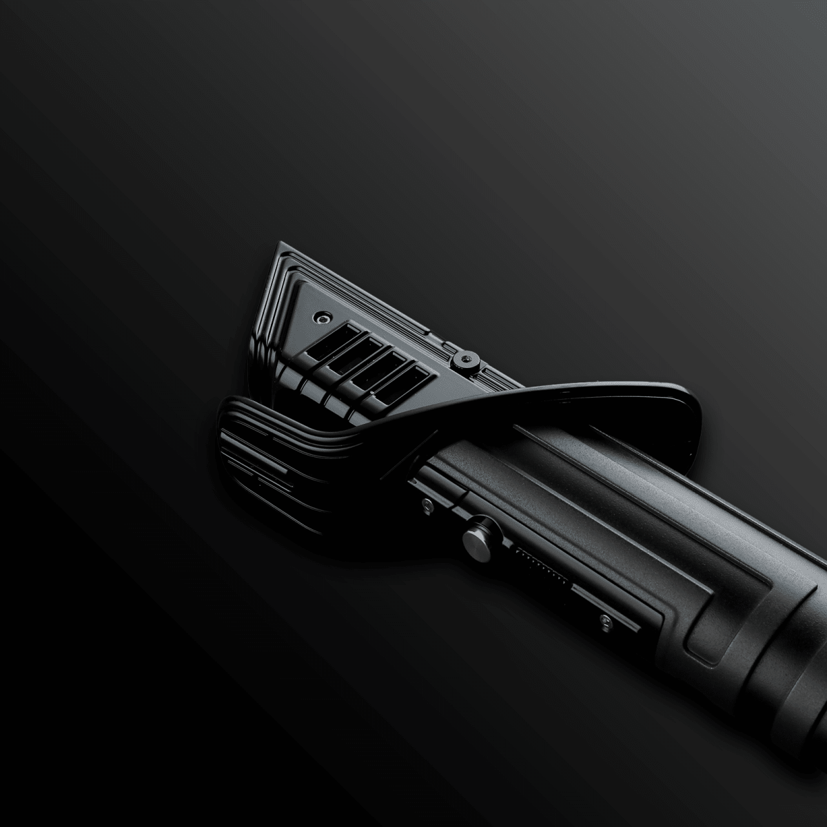 Sith Darksaber Black Custom Saber - Battle Sabers