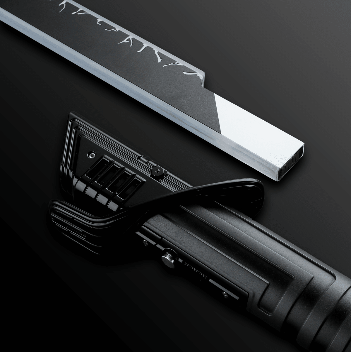 Black Darksaber Sith Lightsaber Replica - Battle Sabers