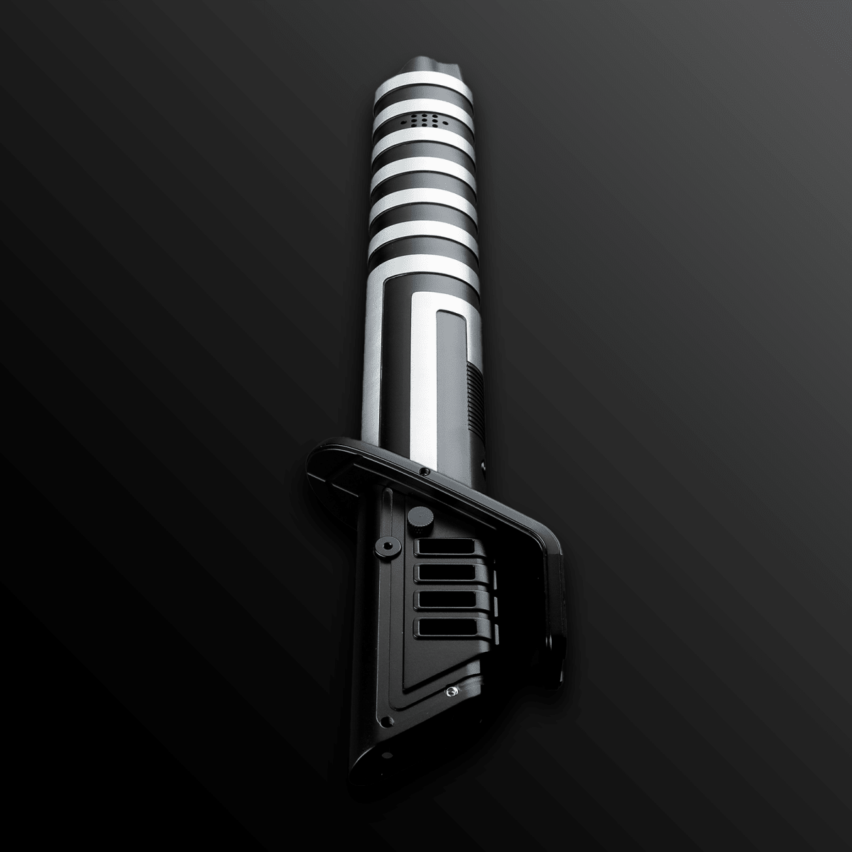 Darksaber Silver/Black Sith Lightsaber Replica - Battle Sabers