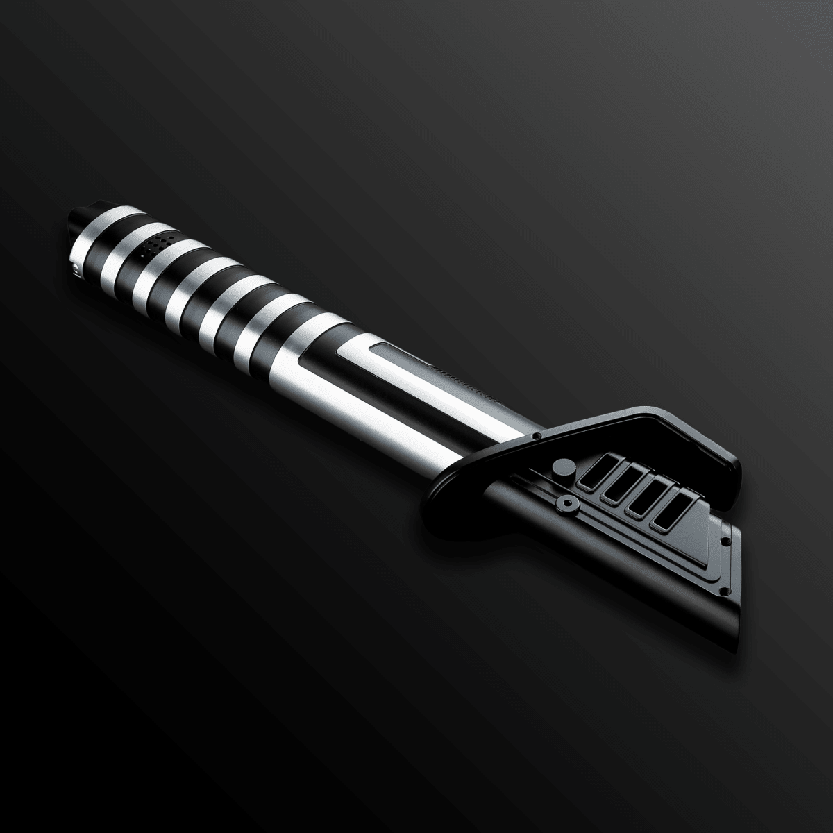 Silver/Black Darksaber Sith Saber Design - Battle Sabers