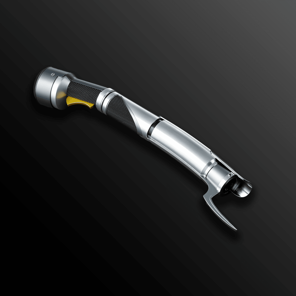 Jedi Dooku custom lightsaber with sleek curved hilt – Battle Sabers