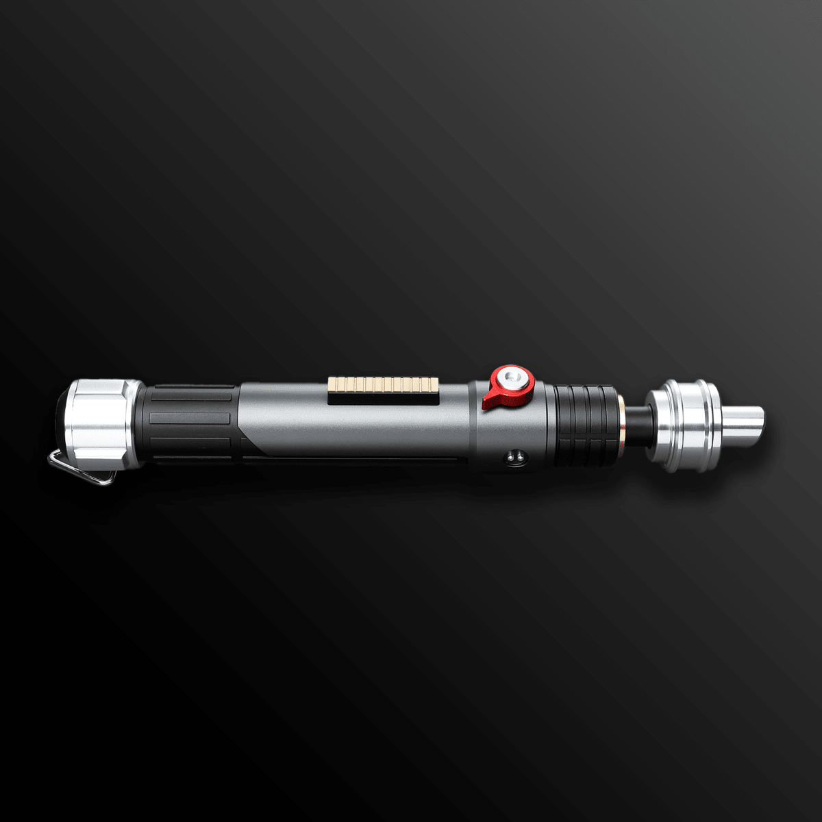 Ezra Bridger-inspired lightsaber with custom design and blue blade – Battle Sabers