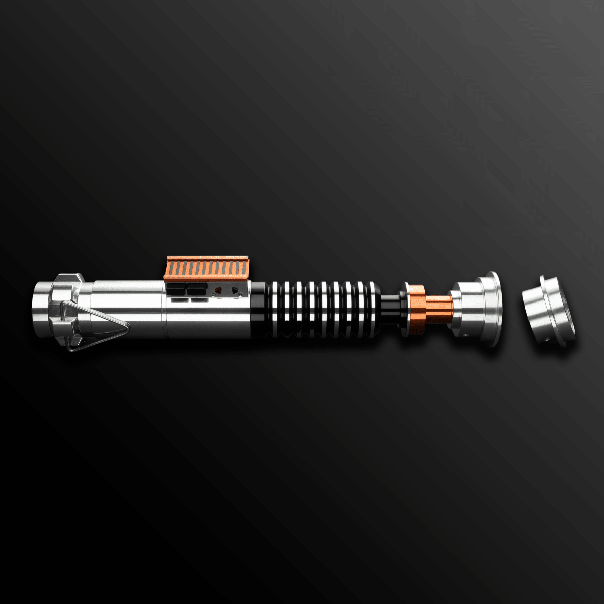 Handcrafted Luke Skywalker V2 lightsaber with sleek metallic finish – Battle Sabers
