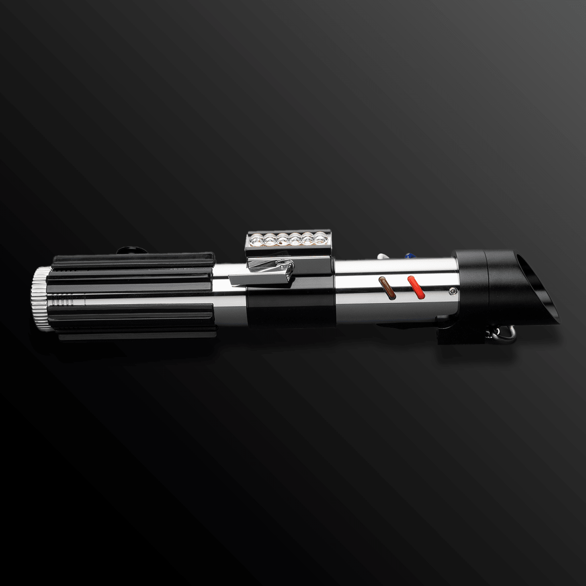 Darth Vader lightsaber with glowing red blade – Battle Sabers
