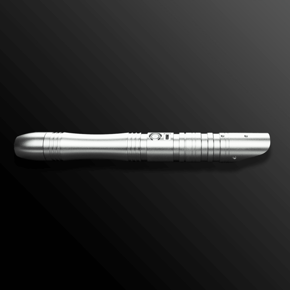 Jovian Light Saber glowing in a cosmic-themed background - Tactical Edge Hobbies