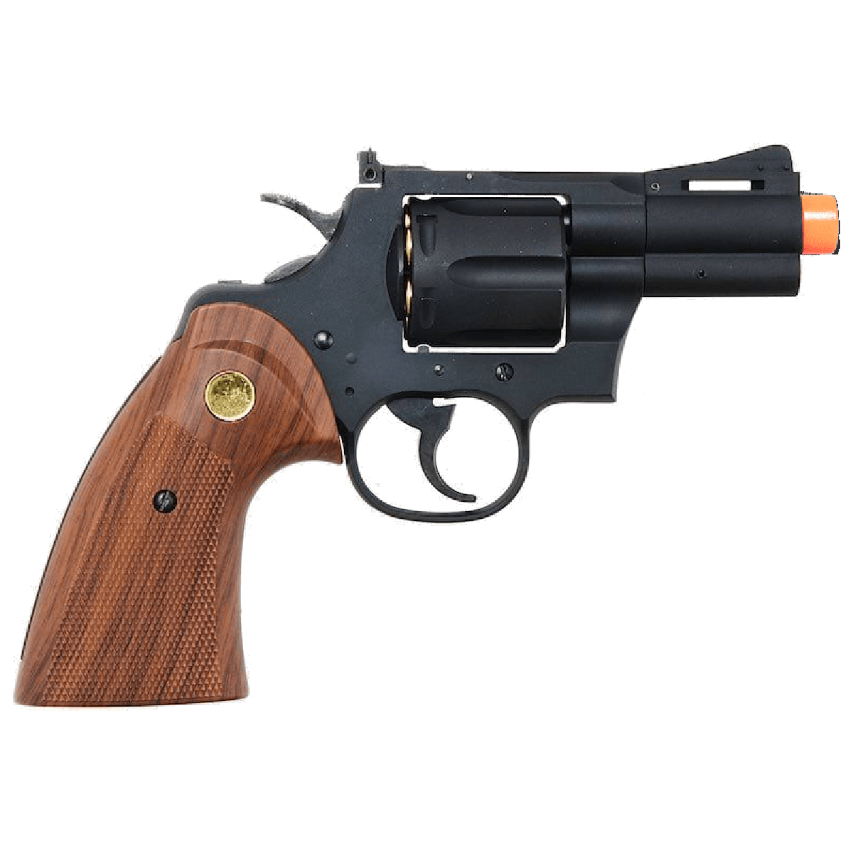 King Arms 2.5” Python 357 (Gas Version) – Black | Collector’s Gel Blaster