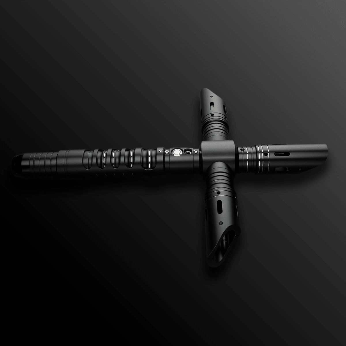 Sleek Kriss Light Saber featuring a long, detailed hilt - Battle Sabers