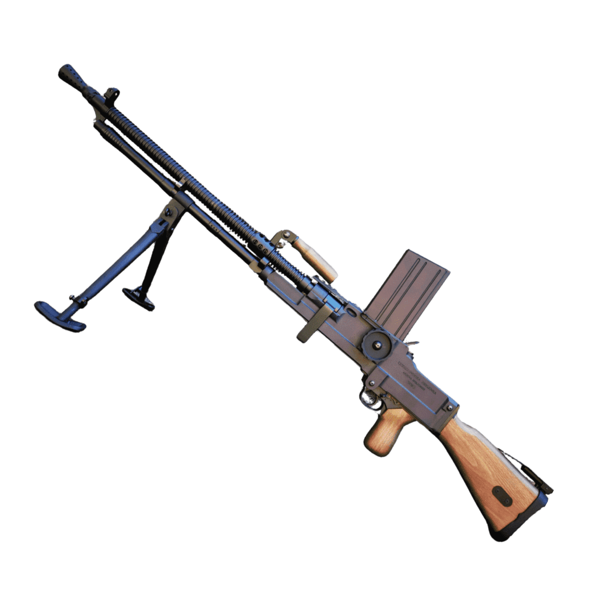 Lehky Kulomet ZB VZ.26 Gel Blaster with Folding Bipod
