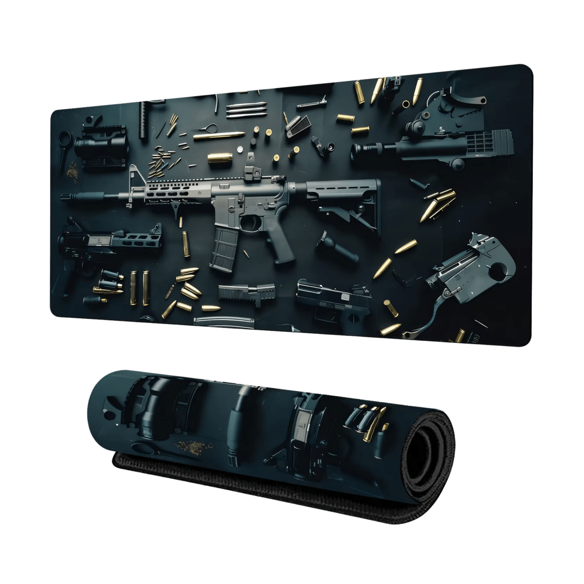 M4 Gaming Assembly Mouse Pad Non-Slip Desk Mat - Large