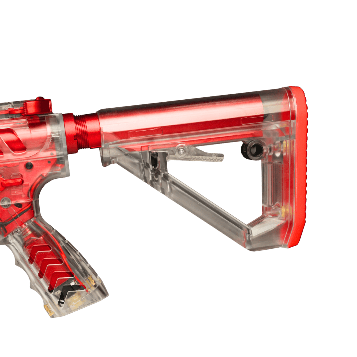 M4A1 Red Dragon F4 electric gel blaster setup - Tactical Edge Hobbies