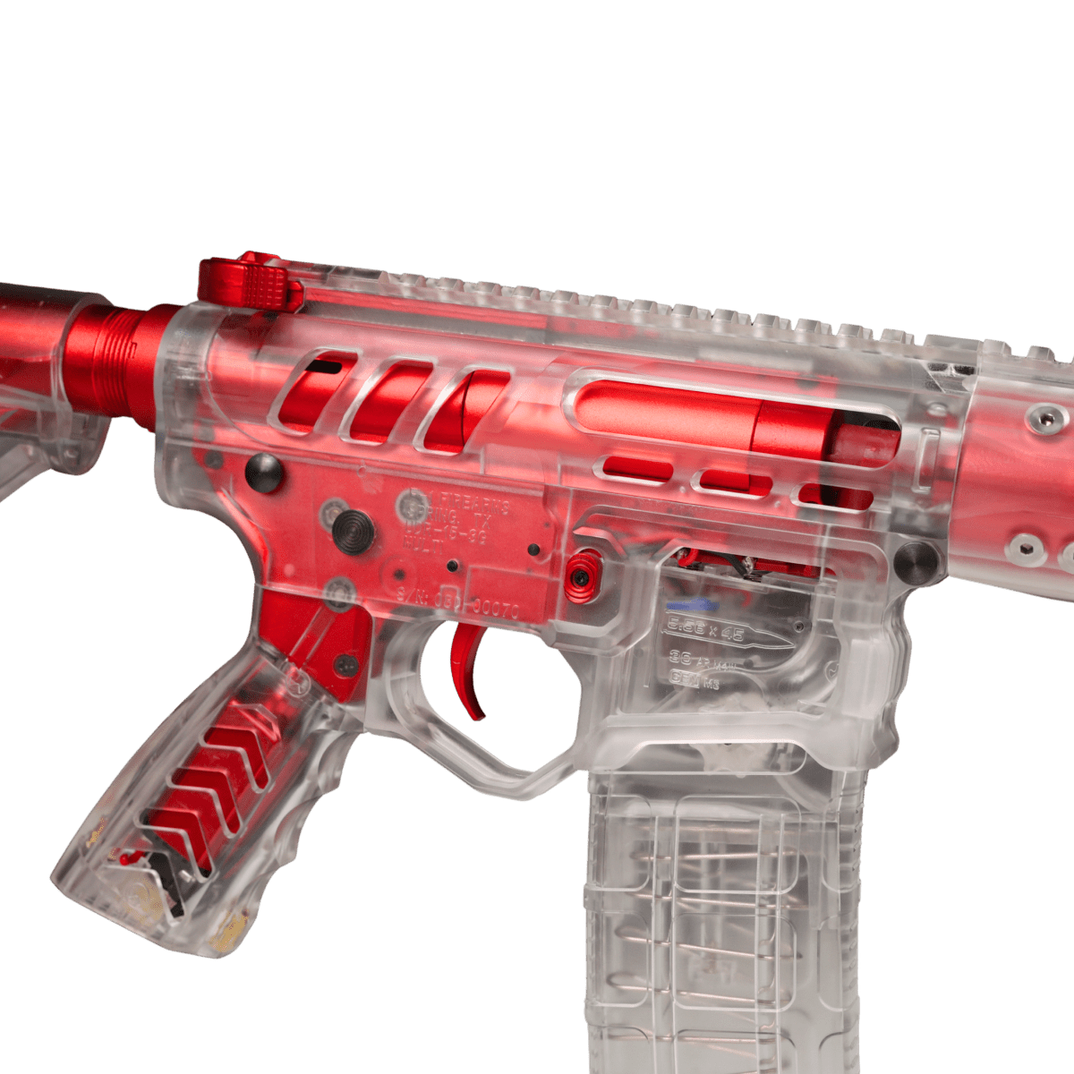 Red Dragon F4 AEG gel blaster tactical rifle - Tactical Edge Hobbies