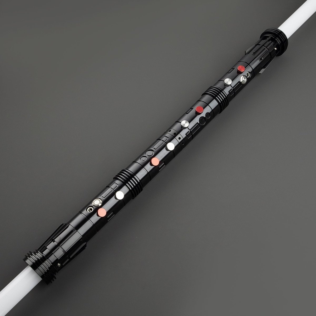 Dual Sided Maul Themed Light Saber with a fierce, fiery glow - Battle Sabers