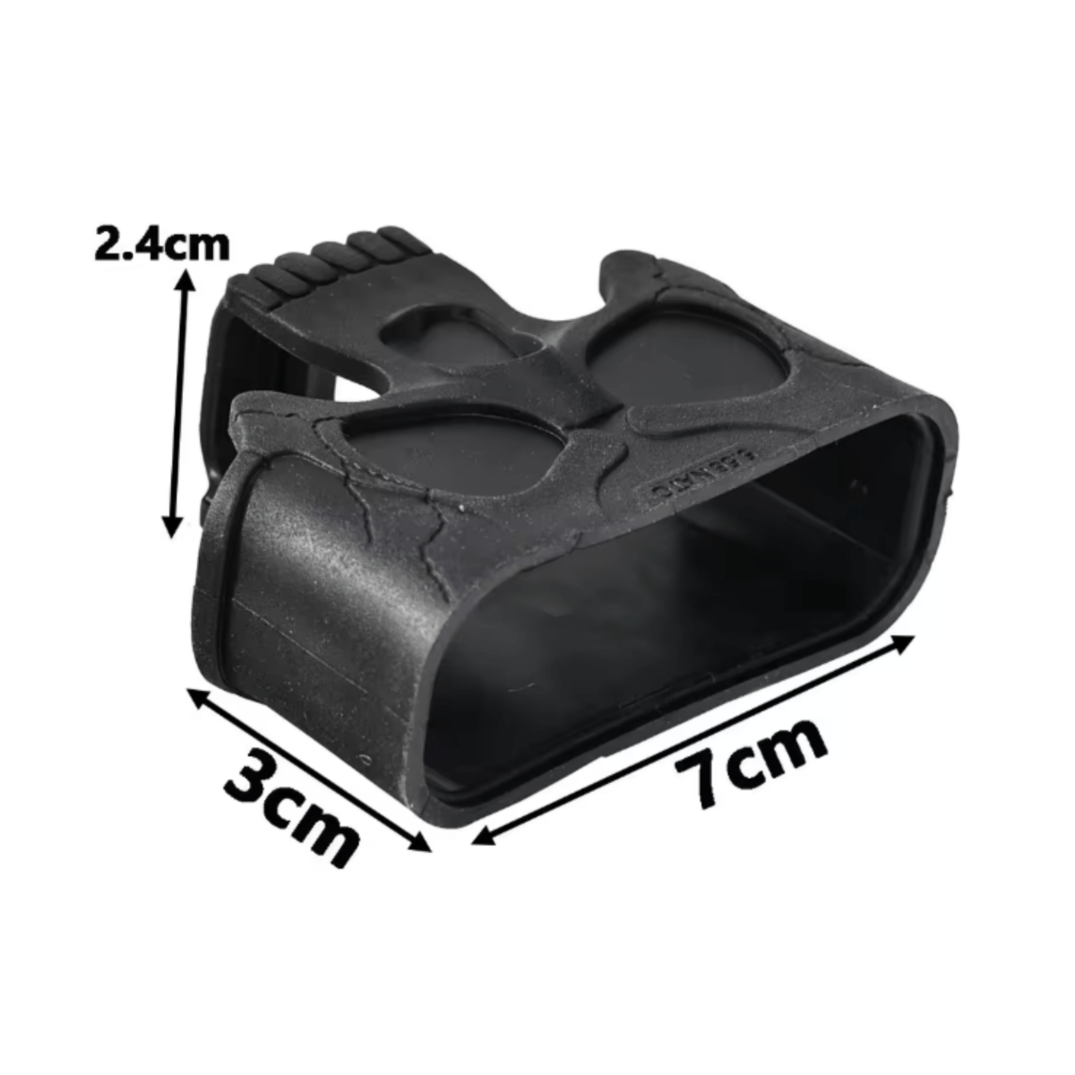MGPCQB Skull Rubber Mag Pull - M4 Style ergonomic design for improved grip - Tactical Edge Hobbies