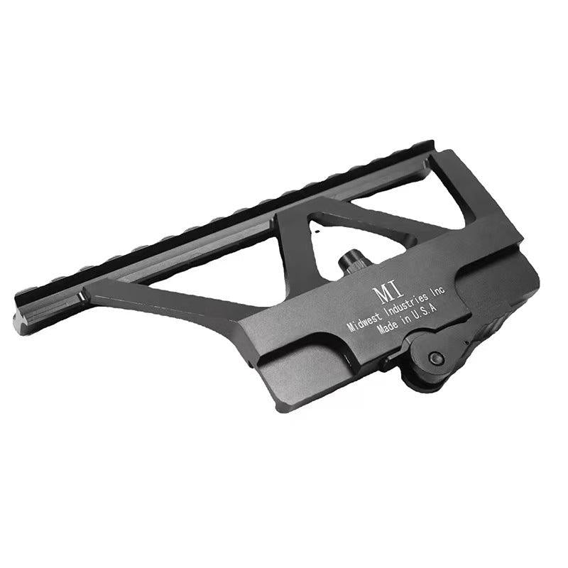 MI CNC Aluminum AK105 AK47/74 Side Rail Scope Mount precision-engineered for durability and accuracy - Tactical Edge Hobbies