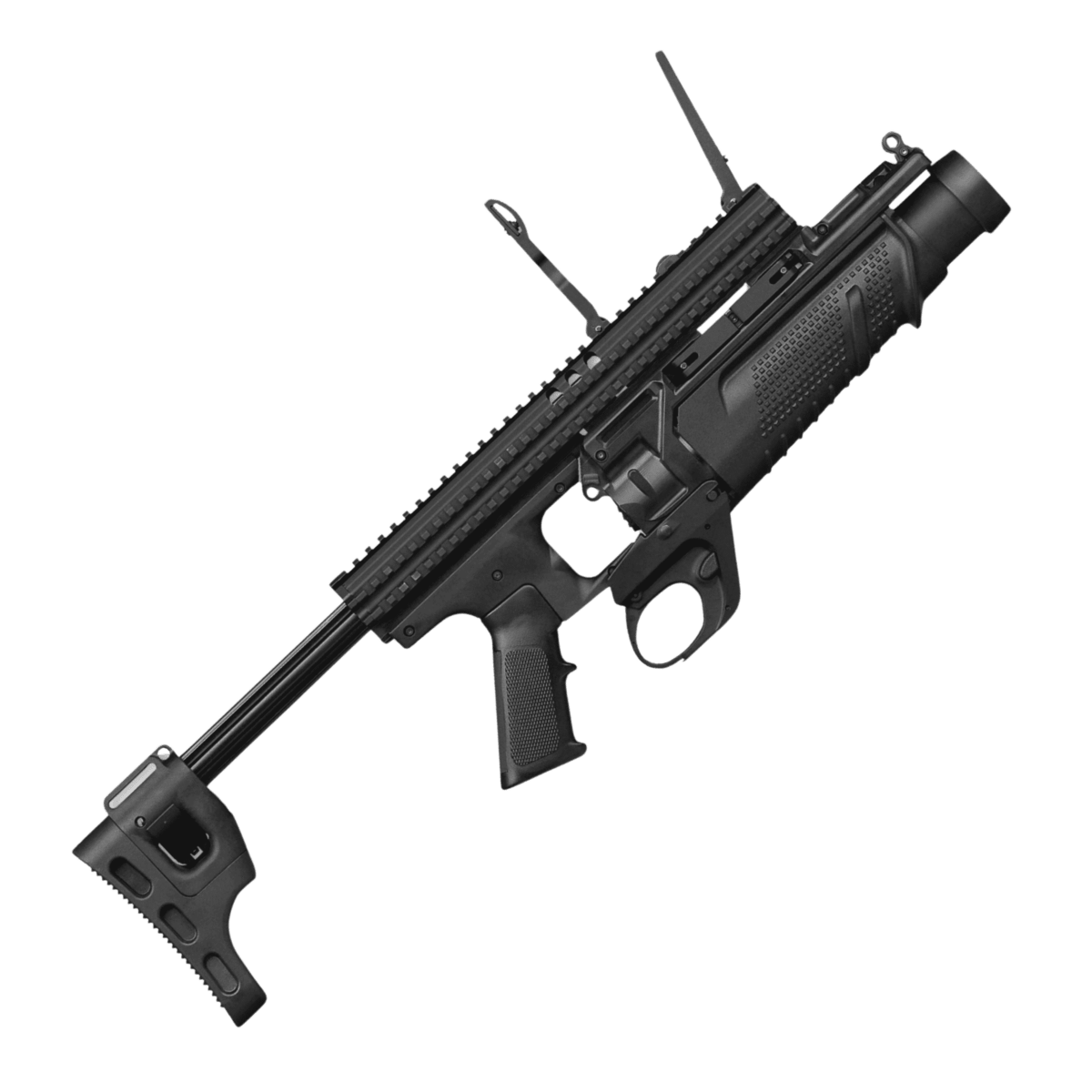 MK13 EGLM Metal Grenade Launcher Gas Powered Gel Blaster GBB Stand-Alone Launcher-Black