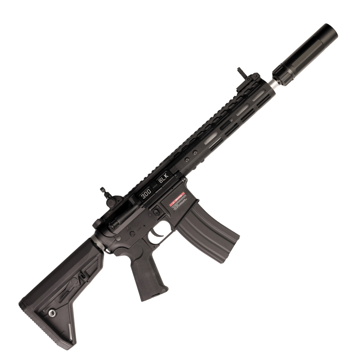 NOVESKE N4 DEVGRU black gel blaster with Dead Air Sandman suppressor - Tactical Edge Hobbies