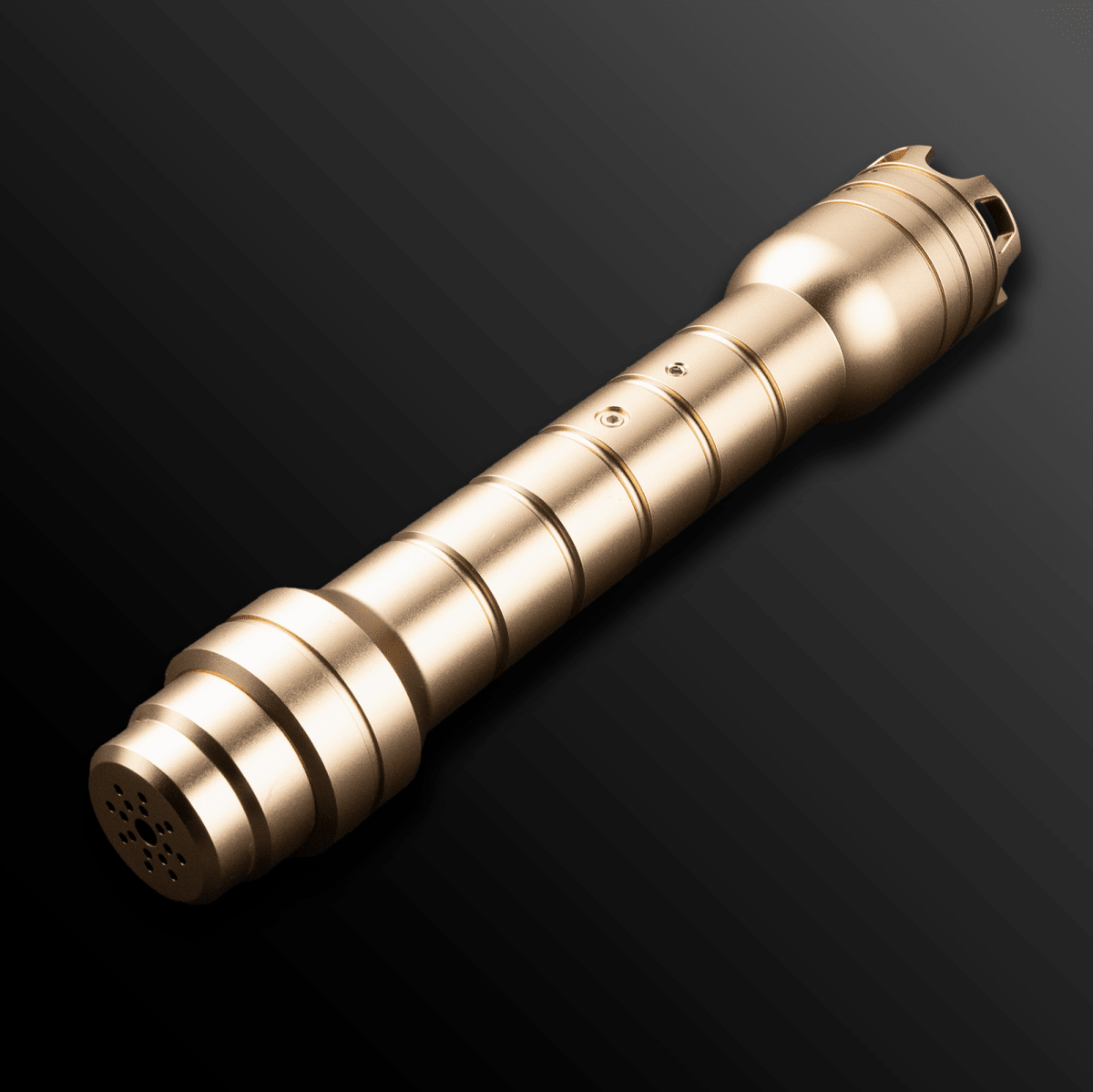 Pax Light Saber glowing intensely in motion - Battle Sabers