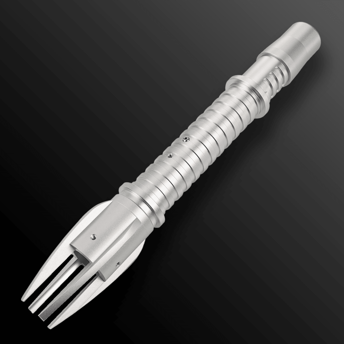 Close-up of Phoenix Light Saber’s illuminated energy core - Battle Sabers