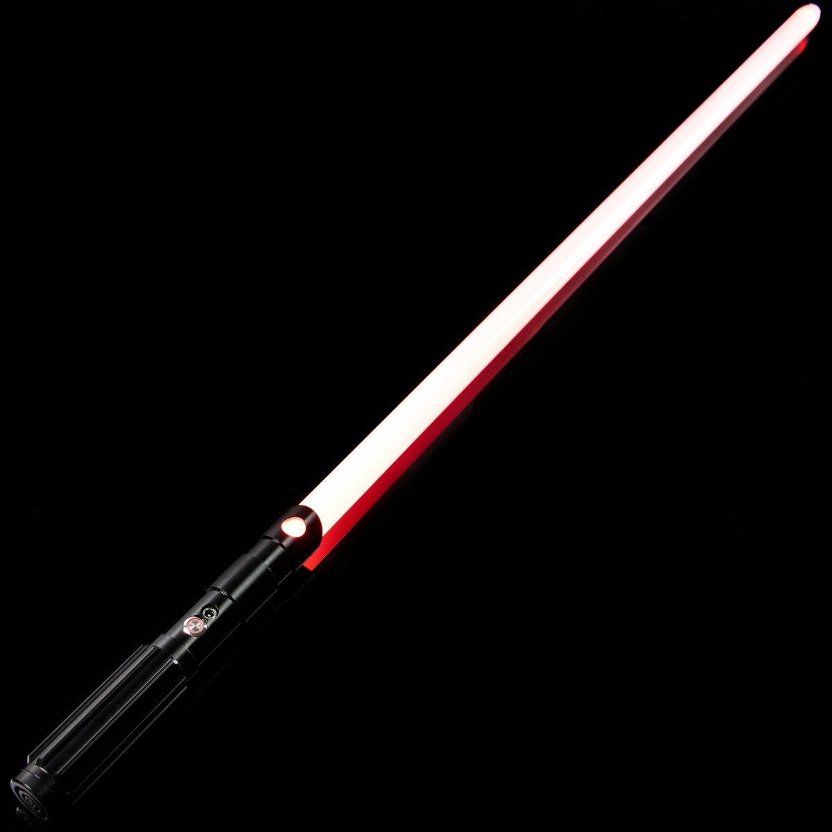 Dynamic action shot of the Republic Light Saber in motion - Tactical Edge Hobbies
