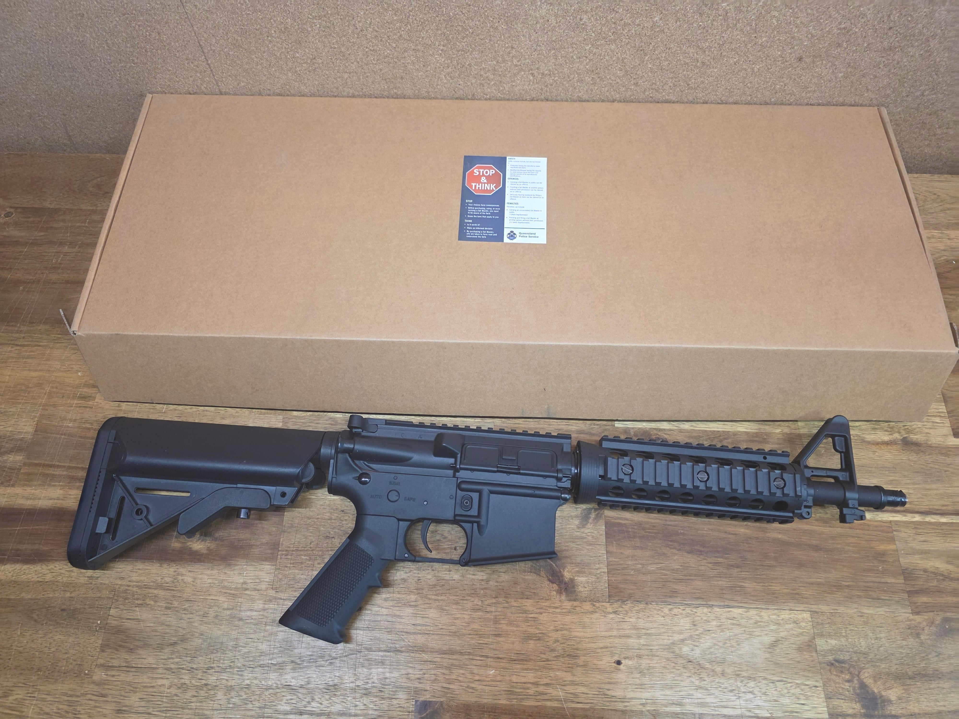 Ex Demo - CYMA Warhawk M4 CQB NF Gel Blaster