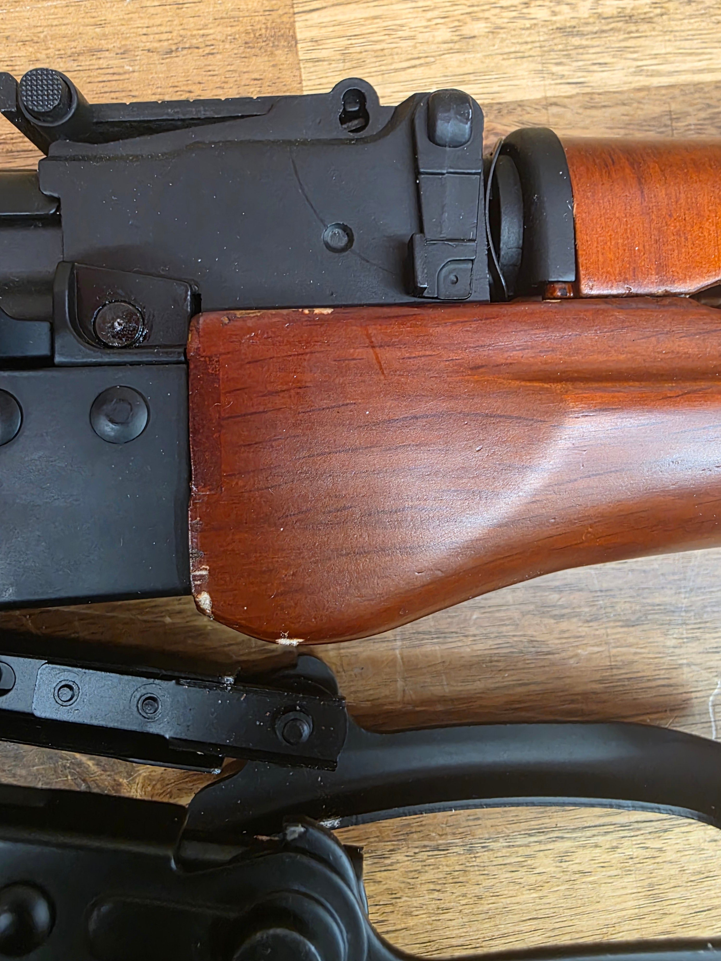 Ex Demo - Double Bell 010A AKMS AEG With Real Wood Handguard