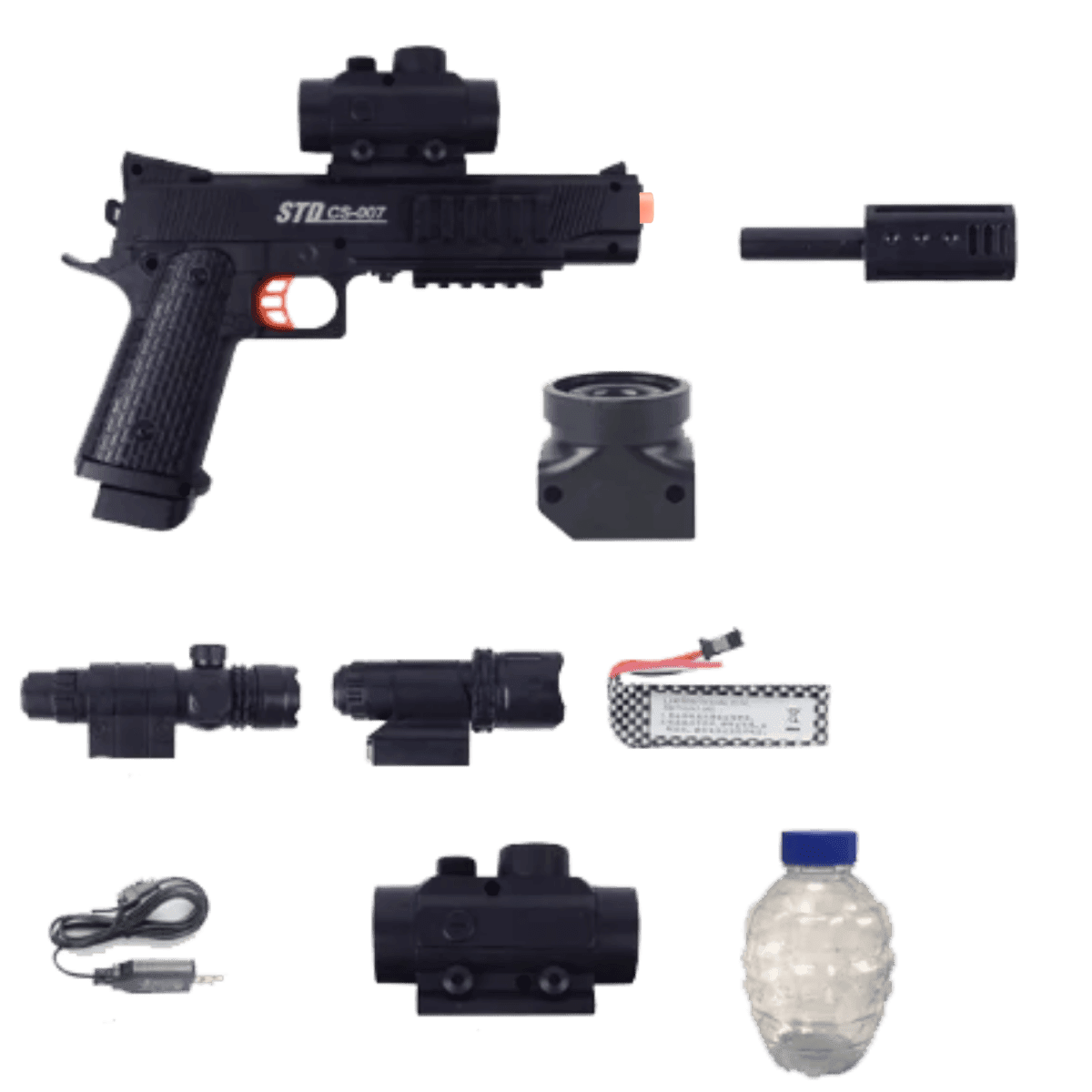 SKD 1911 Hopper Fed Gel Blaster with durable build for long-lasting performance - Tactical Edge Hobbies