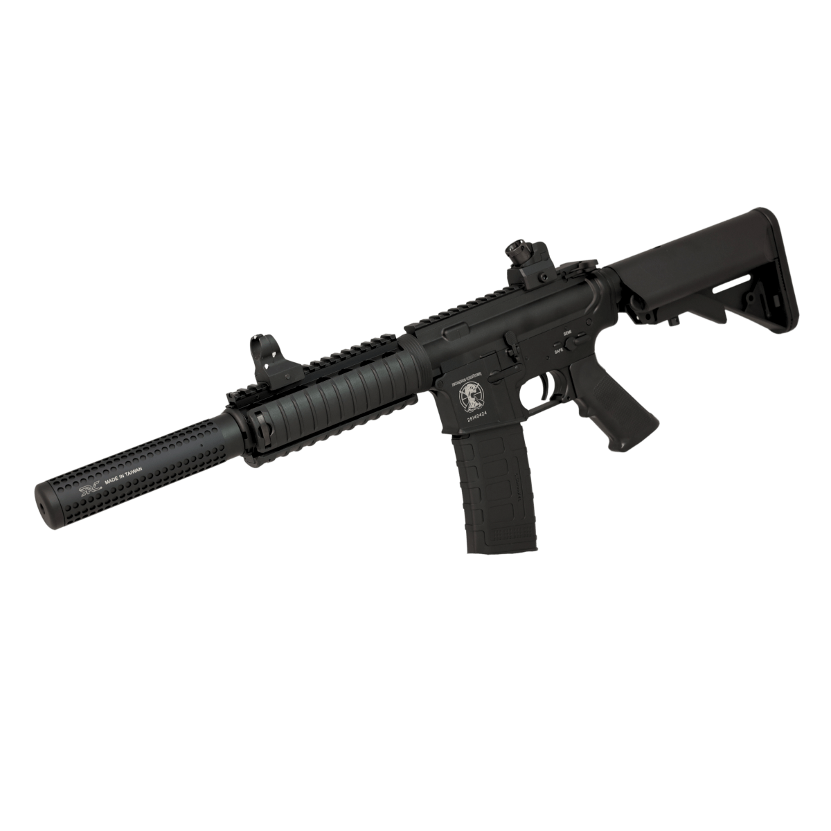 Tactical SRC SR4 SD Gen II suppressed metal gel blaster - Tactical Edge Hobbies