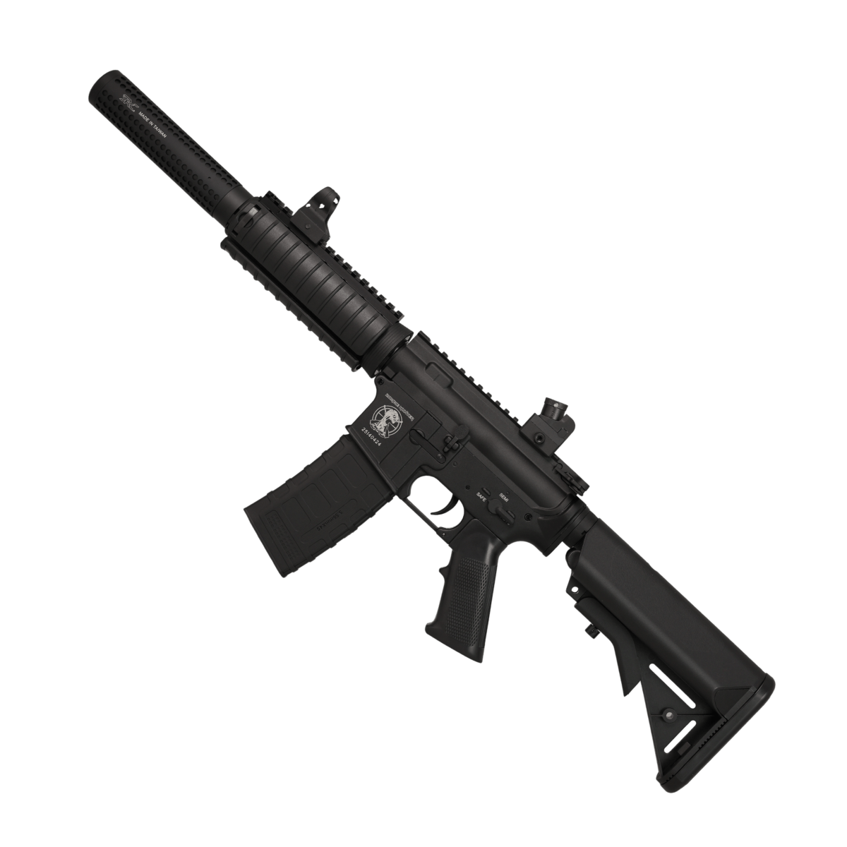 Full metal SRC SR4 SD Gen II suppressed gel blaster rifle - Tactical Edge Hobbies