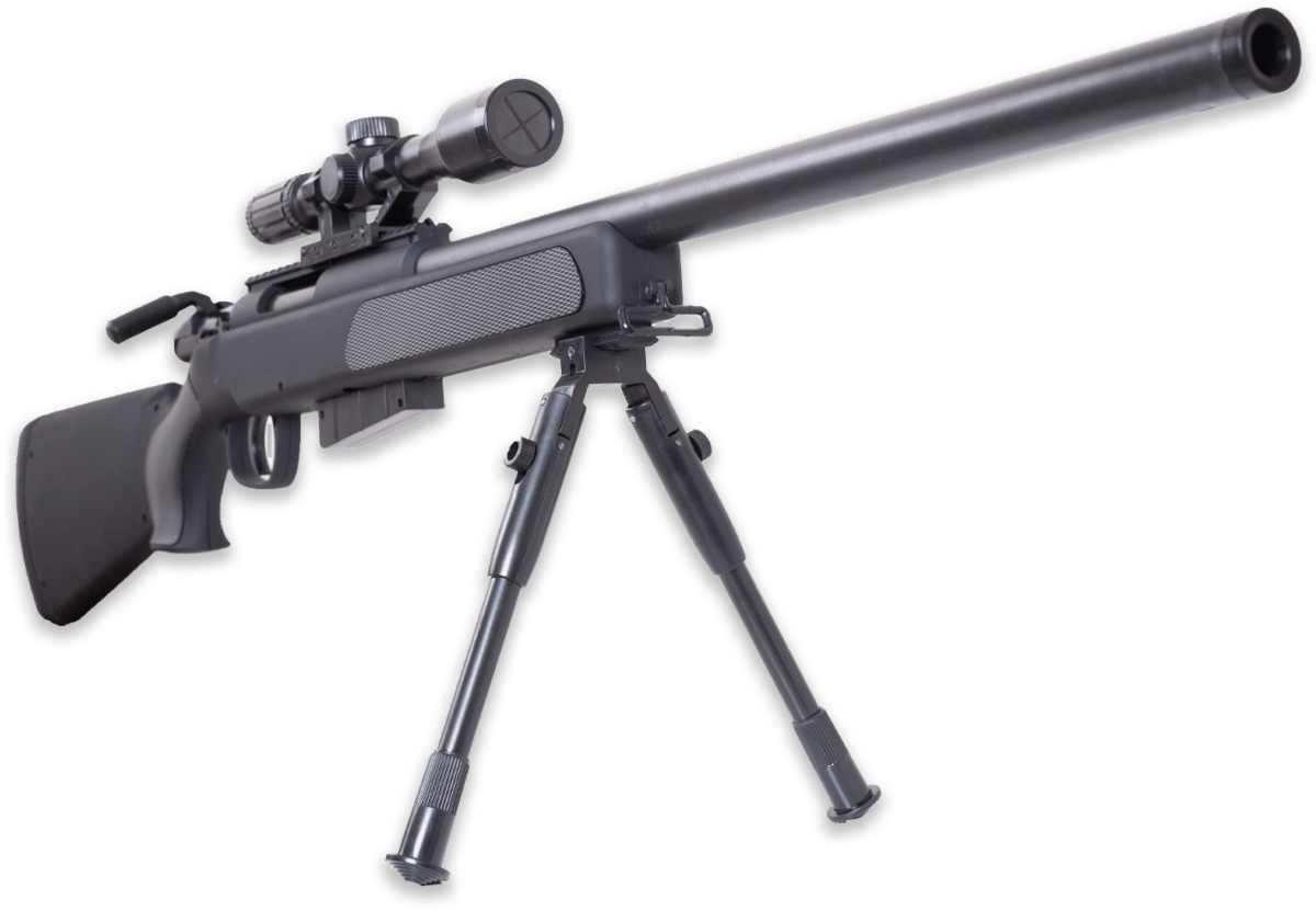 SSG69 Steyer Nylon Mag Fed Manual Sniper Rifle - Black