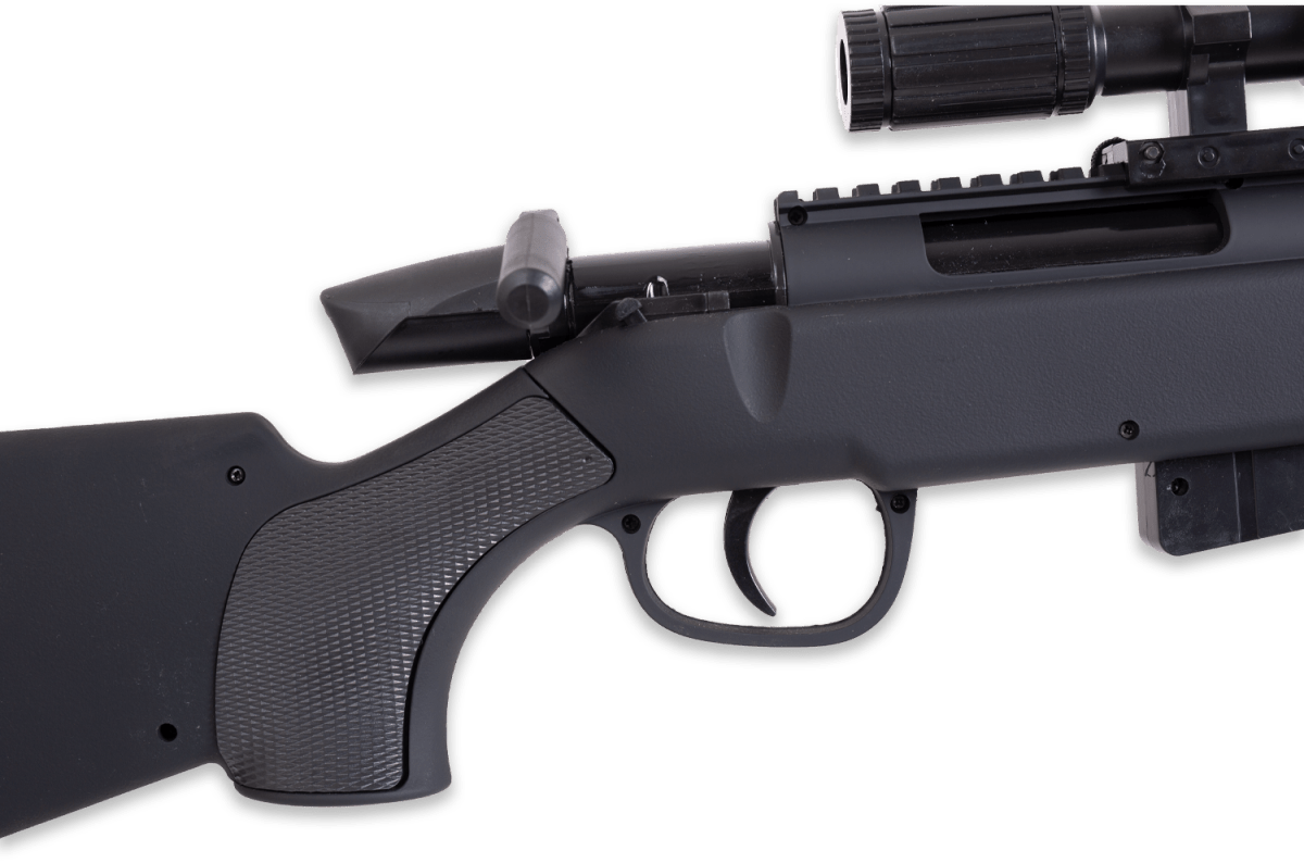 SSG69 Steyer Nylon Mag Fed Manual Sniper Rifle - Black