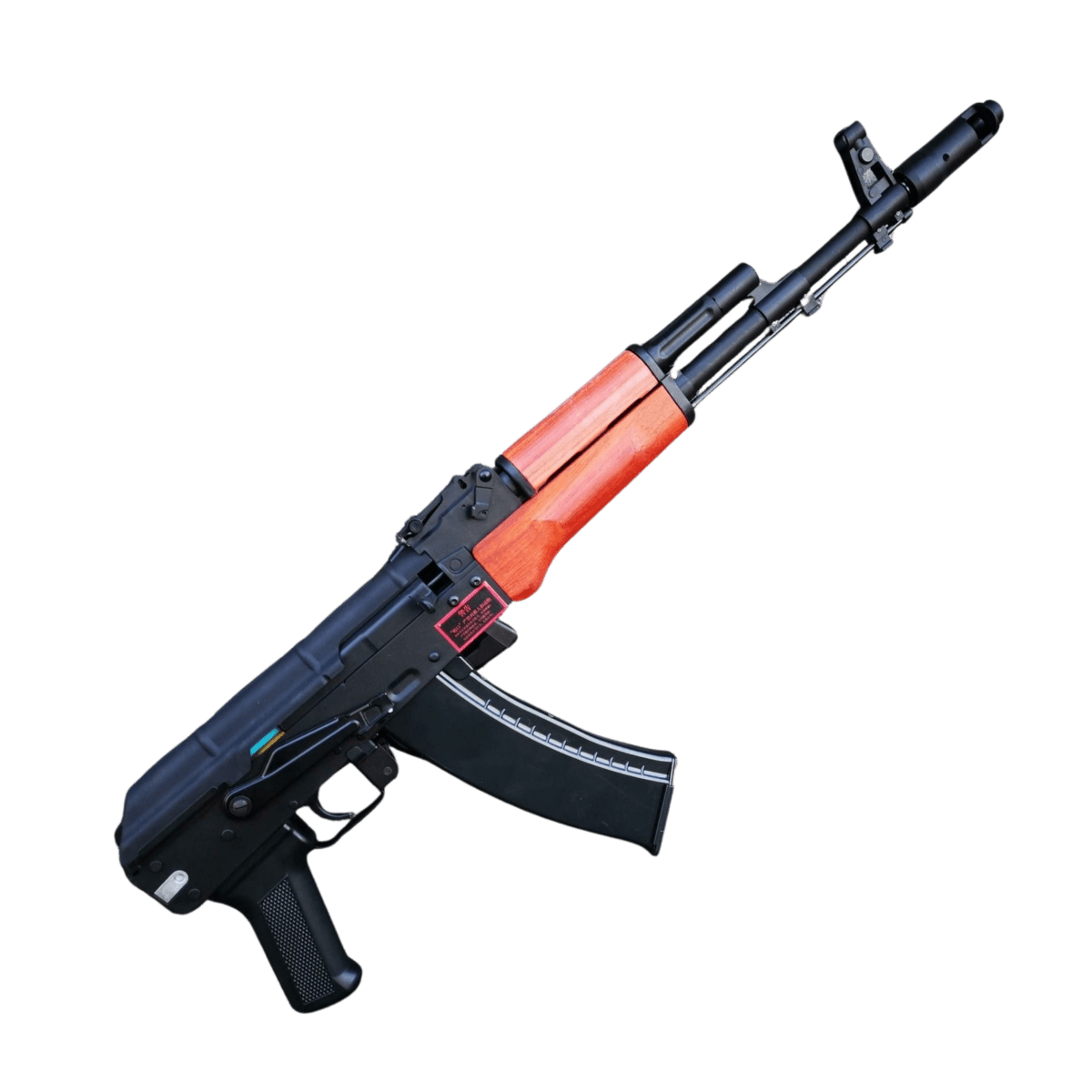 STS AK74M AEG Gel Blaster with Real Wood Handguard
