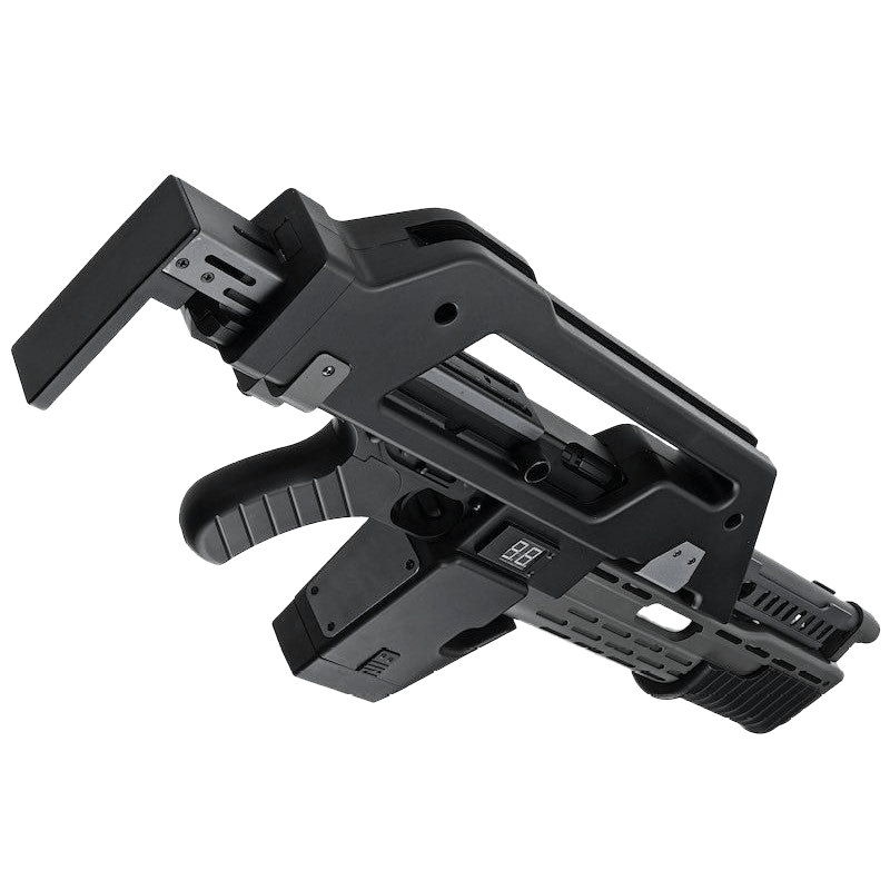 High-quality SW Aliens M41A Pulse Rifle AEG Gel Blaster for ultimate airsoft performance - Tactical Edge Hobbies