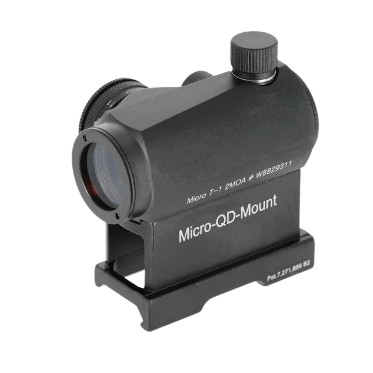 T1S Compact 1x22 Micro Red Dot Sight - Black