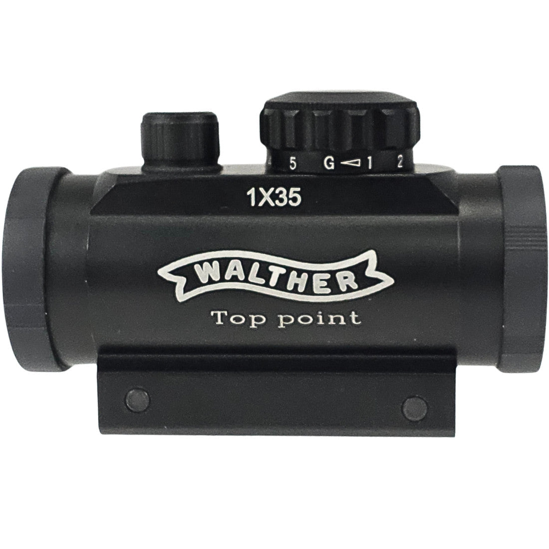 Walther 1x35 red and green dot rifle scope for gel blasters - Tactical Edge Hobbies