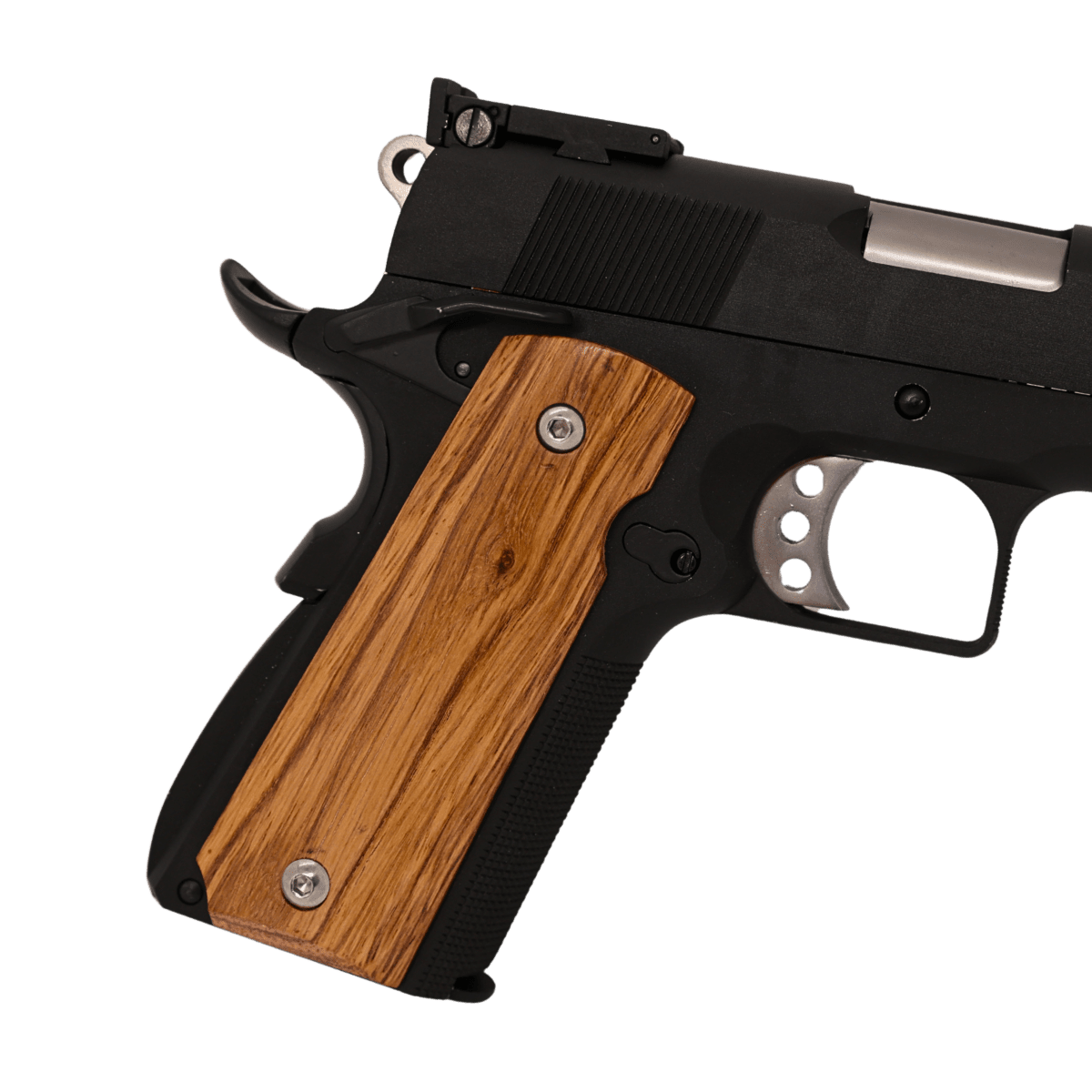 WE Tech 1911 classic light wood grip GBB gel blaster - Tactical Edge Hobbies