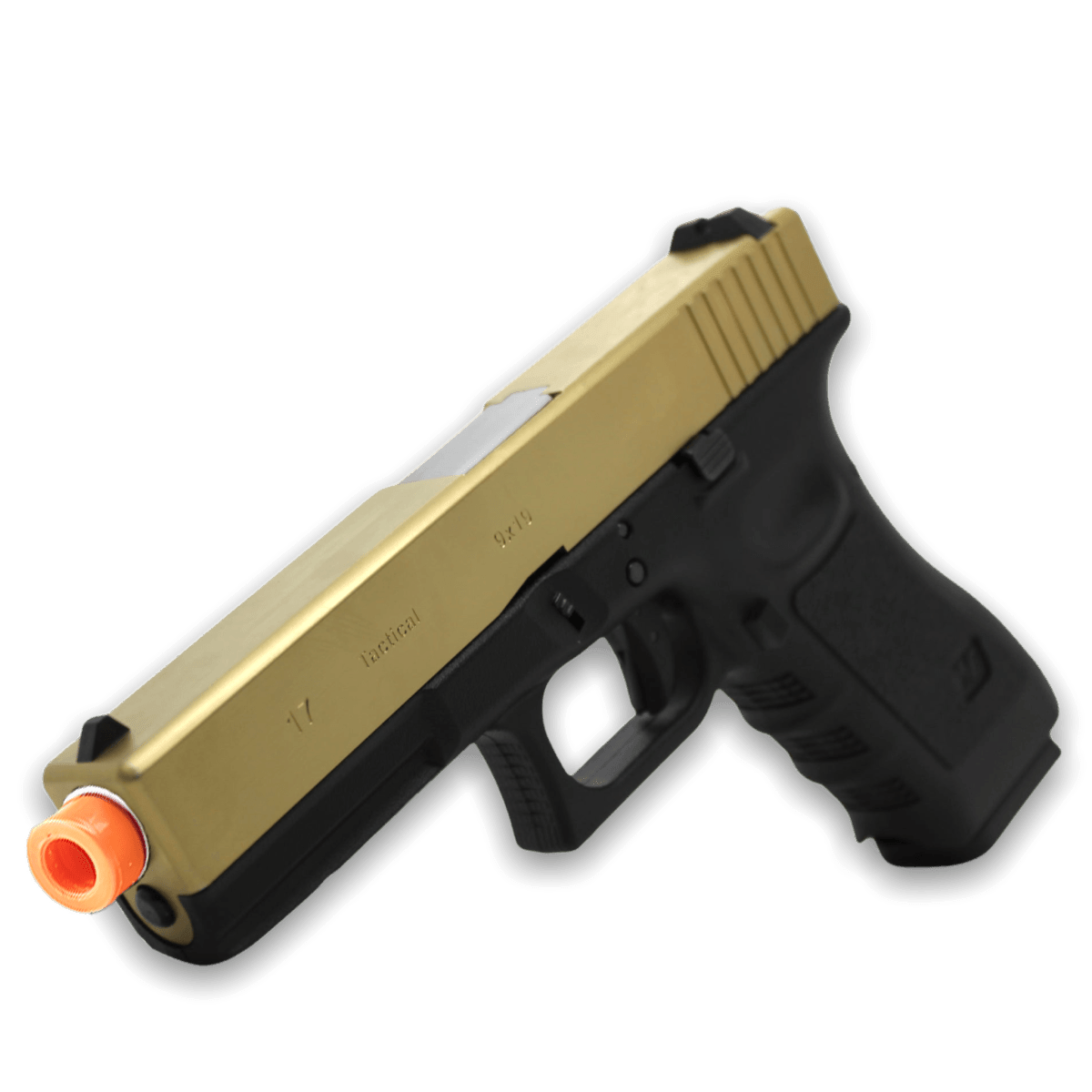 WE Tech G-Series 17A Titanium Version GBB Gel Blaster, combining sleek design with top-tier functionality - Tactical Edge Hobbies