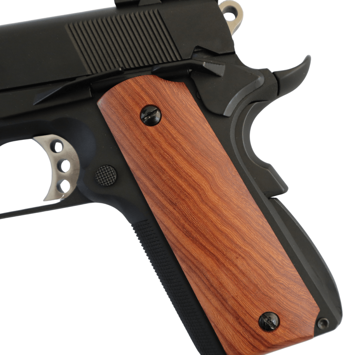 WE Tech WW2 1911 Wood Grip GBB Gel Blaster - No Rail